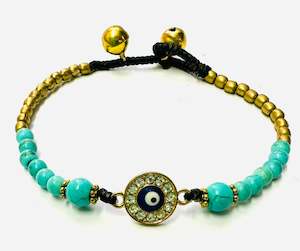 Boho Bracelets: Bracelet The Evil Eye, two options