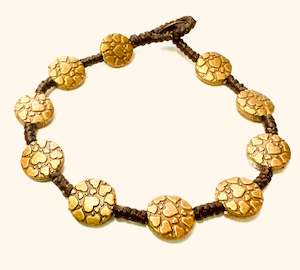 Flower boho bracelet