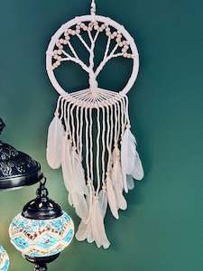 Dreamcatcher: Tree of life, natural beauty 22cm