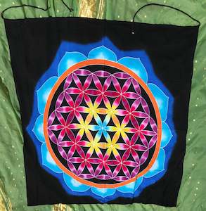 Buntings And Flags: Wall hanging flower of life no4a 110cm x90cm