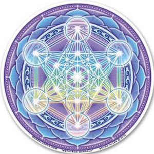 Metatron Mandala , window stickers S-67