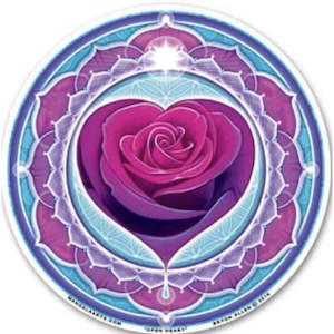 Window Stickers: Open Heart , window stickers S-68