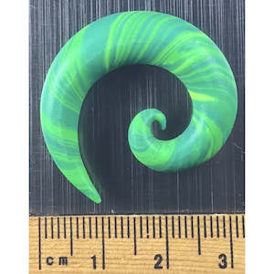 Nr F810 Spiral ear gauge 8mm