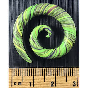 Nr D611 Spiral ear gauge 6mm