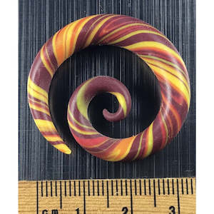 Nr E708 Spiral ear gauge 7mm