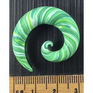 Nr E707 Spiral ear gauge 7mm