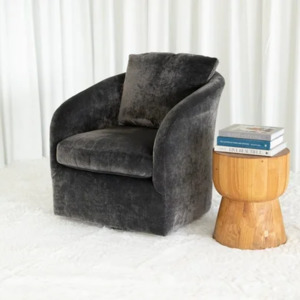 Furniture: Birch Swivel Chair