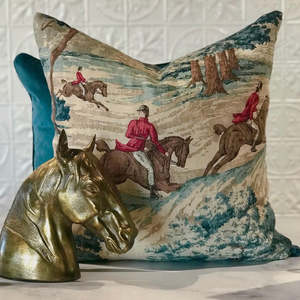 New: Sanderson Tally Ho Cushion 55x55