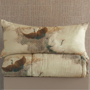 Homeware: Tsuru Natural Bolster Cushion