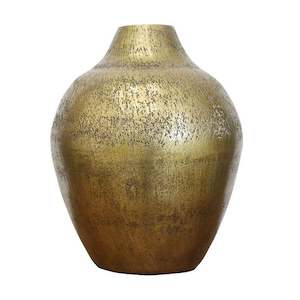 Vases: Marrakesh Urn in Antique Brass