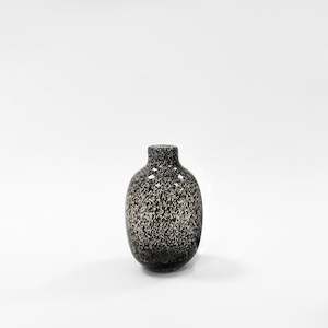 Vases: Black Leopard Tall Bud Vase