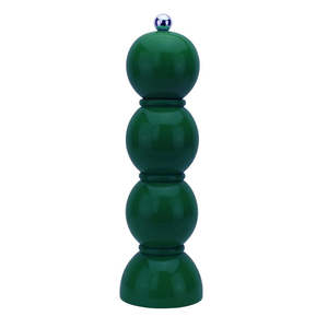 Kitchen Tableware: 24cm Bobbin Salt or Pepper Mill - 6 Colours