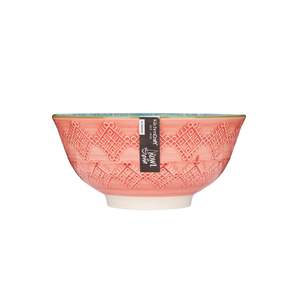 Kitchen Tableware: Grey Floral Bowl