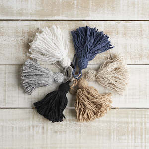 Bags: Wool Tassle