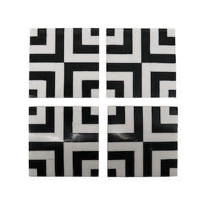 Bar: Coasters - Geometric (set 4)