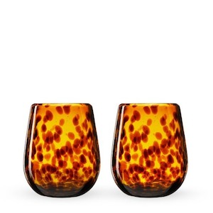 Glassware: Tortuga Stemless Wine Glass (Set of 2)