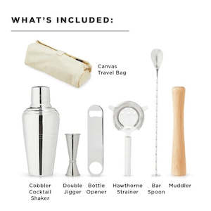 Utensils Bar: Travel Bar Tool Kit