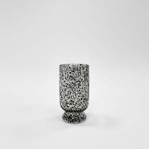Candle Holders Hurricanes: Black Leopard Hurricane Small
