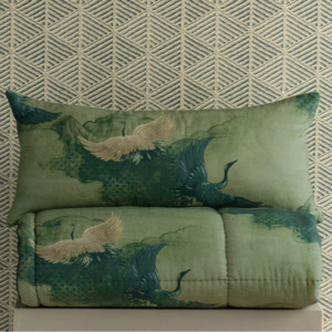 Bianca Lorenne: Tsuru Spruce Bolster Cushion