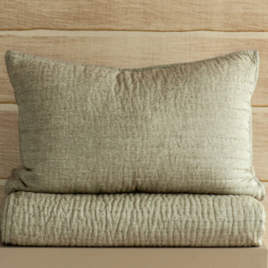 Bianca Lorenne: Misaka Light Moss Pillowsham Pair
