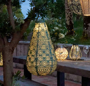 Lumiz: Outdoor LED Solar Lantern Drop 28cm