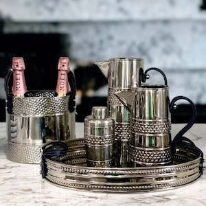 Trays: Double Band Oval Tray