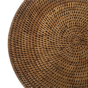 New: Rattan Placemat Round 36cm