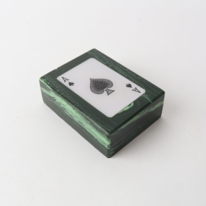 New: Single Deck of Cards Box - Green