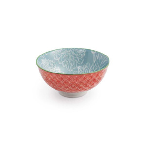 New: Nibble Bowl Grey Floral