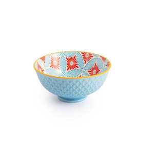 New: Nibble Bowl Blue Mosaic