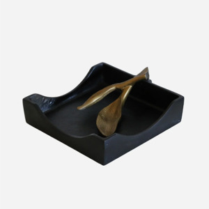 Kitchen Tableware: Feuille Leaf Napkin Holder