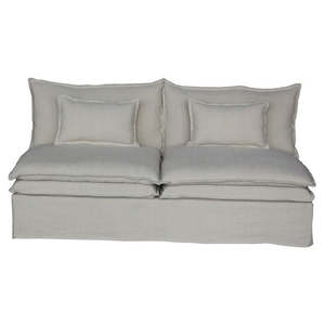 Sofas Armchairs: Williams Sectional - 2-seater - Salt & Pepper