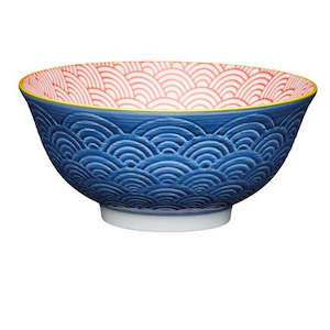 Dinnerware: Blue Arc Bowl