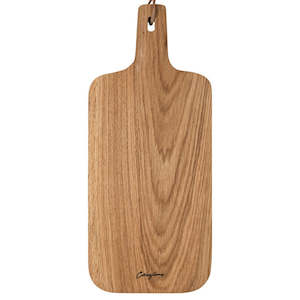 Serveware: Oak Board with Handle