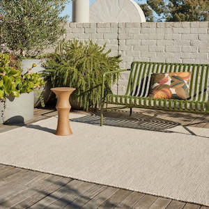Floor Rugs: Indoor/Outdoor Andorra Rug - Oatmeal - 2m x 3m
