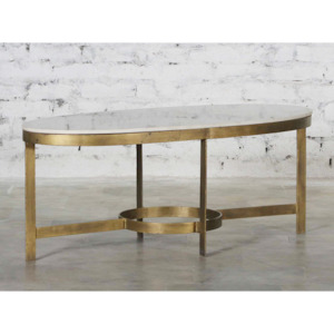Coffee Tables: Kazumi Coffee Table - Gold