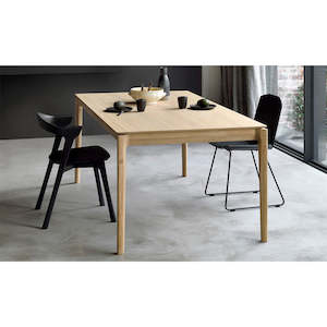 Dining Tables: Bok Extendable Dining Table - Natural