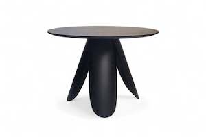Furniture: Black Tulip Table 110cm