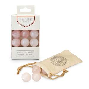 Rose Quartz Wine Gems (Set 6)