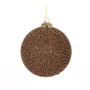 New: 10cm Copper Caviar Bauble