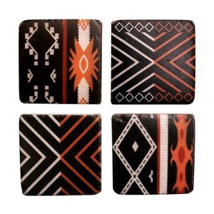 Morrocan Ochre Coasters (set of 4)