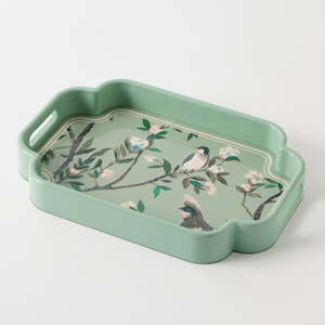 Decor: Songbird Tray - Sage