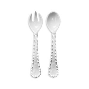 Pearl Melamine Salad Servers