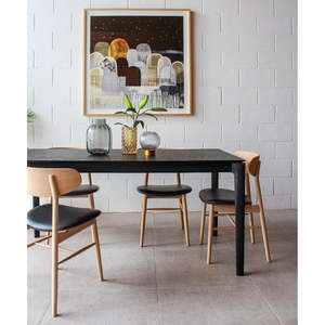 Dining Tables: The Bok Dining Table 180cm BLACK