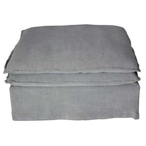 Ottomans: Williams Sectional - Ottoman - Grey