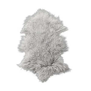Tibetan Lamb Skin - Silver Grey