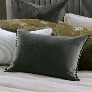 Mateo Graphite Cushion 60x40