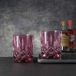 Noblesse Whisky Tumblers (set of two) - Berry