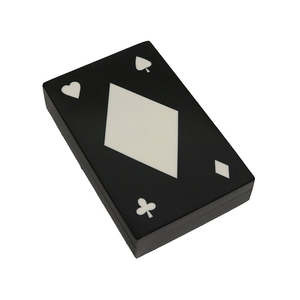 Decor: Black Double Card Box