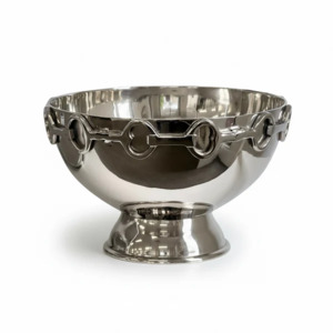 Horse Bit Wine Cooler on Pedestal